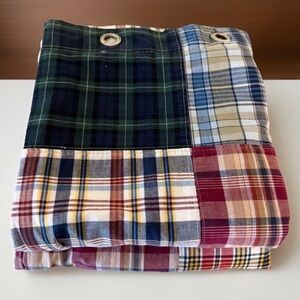 Nautica Madras Paid Shower Curtain